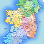 מפת אירלנד